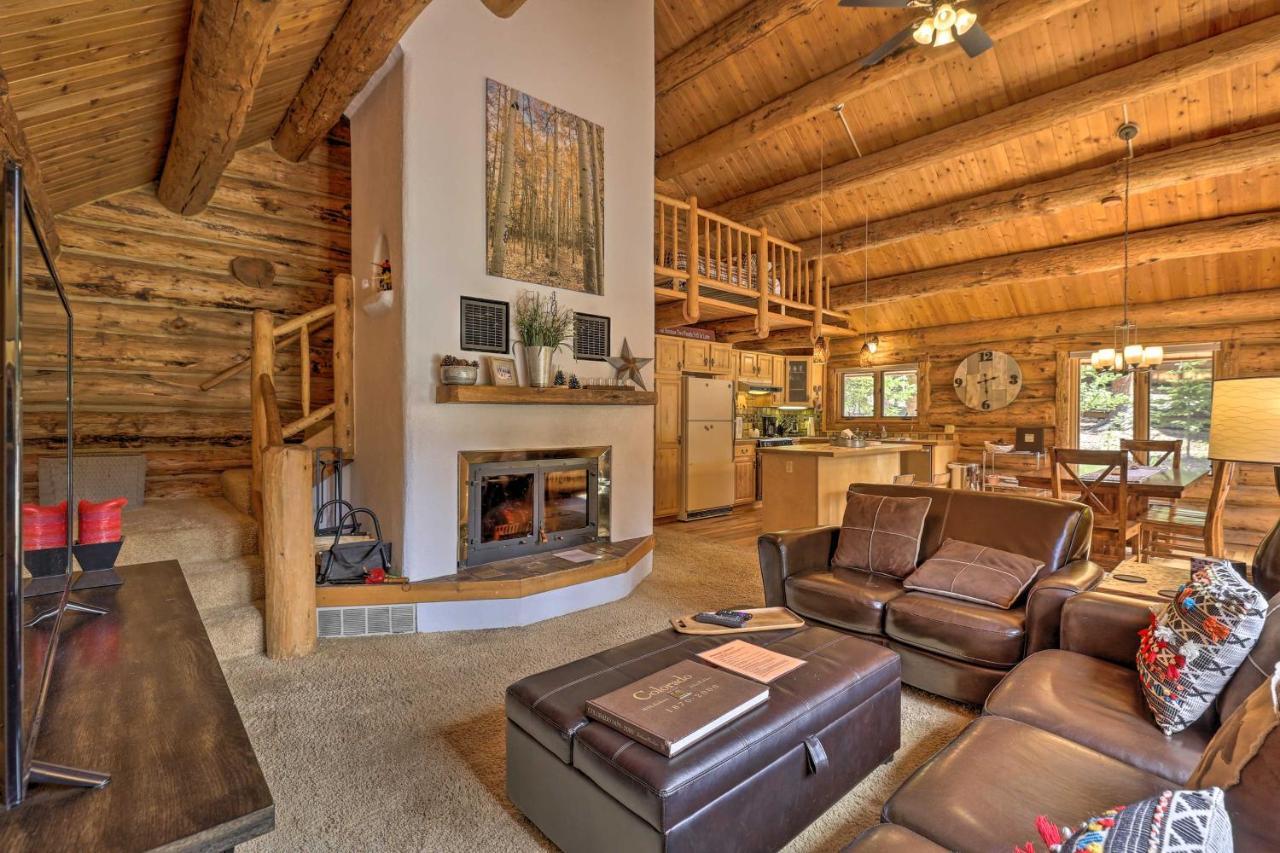 Cozy Breckenridge Cabin With Deck, 8 Mi To Gondola 외부 사진