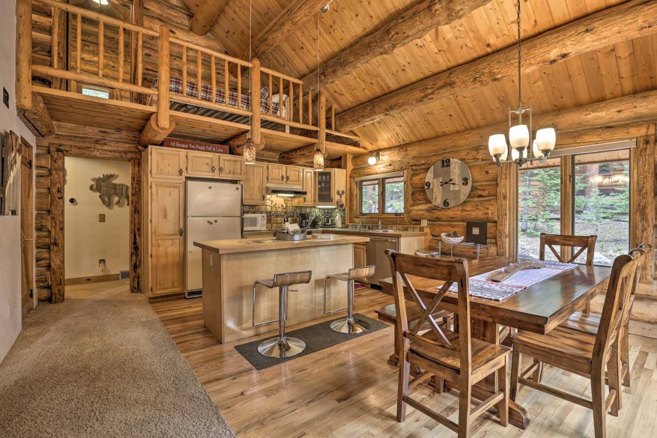 Cozy Breckenridge Cabin With Deck, 8 Mi To Gondola 외부 사진