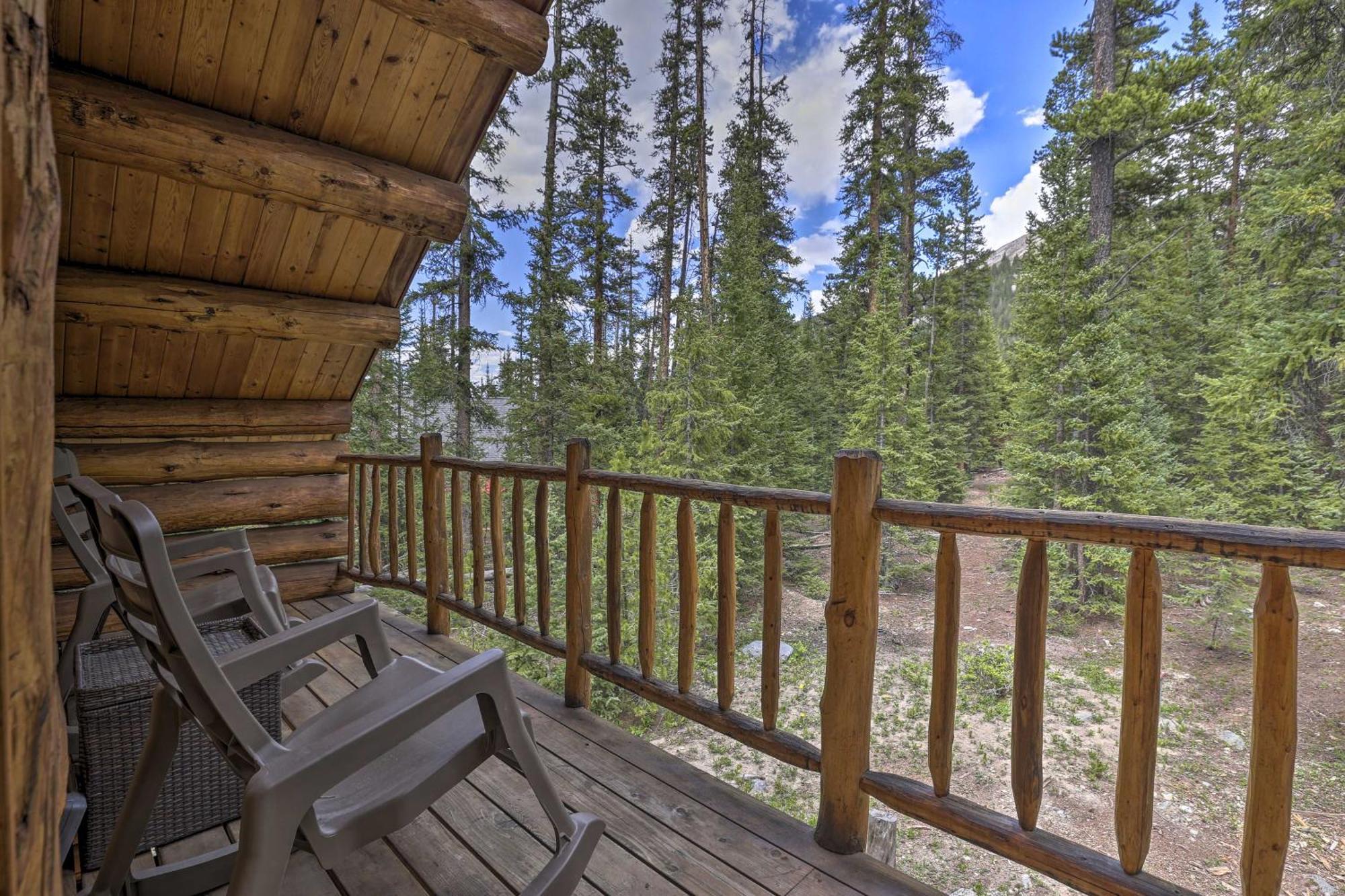 Cozy Breckenridge Cabin With Deck, 8 Mi To Gondola 외부 사진