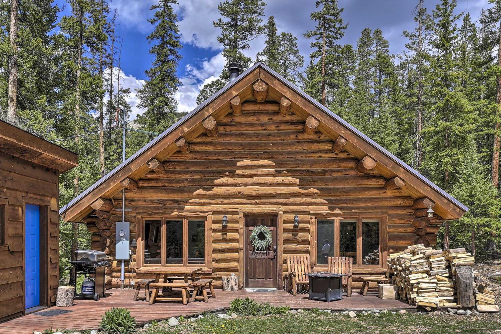 Cozy Breckenridge Cabin With Deck, 8 Mi To Gondola 외부 사진