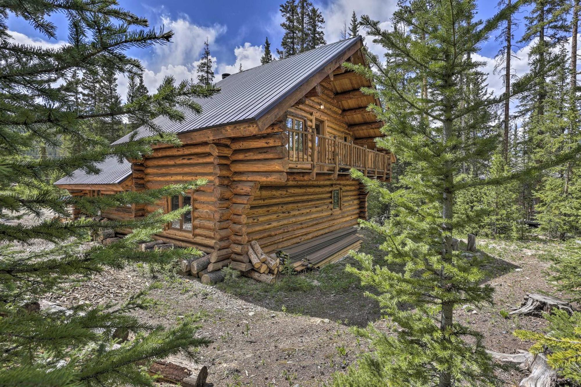 Cozy Breckenridge Cabin With Deck, 8 Mi To Gondola 외부 사진